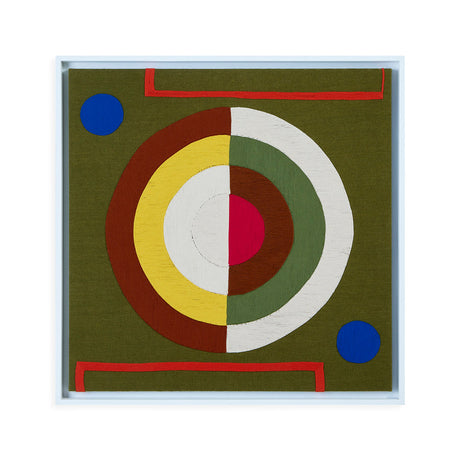 Multicolored Concentric Corded Art | Jonathan Adler Monterey Bullseye | Oroa.com