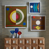 Shapes Embroidered Cord Art | Jonathan Adler Monterey | Oroa.com