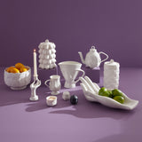 White Porcelain Face Teapot | Jonathan Adler Dora Maar