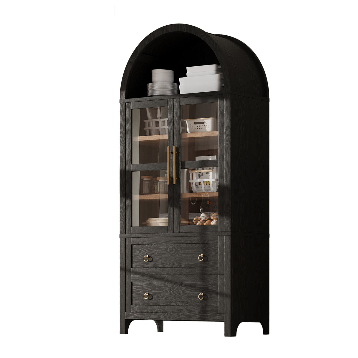 Modern Farmhouse Kitchen Storage Cabinets | OROA