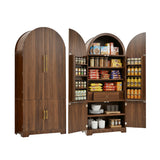 8-Door Kitchen Pantry Cabinet | OROA