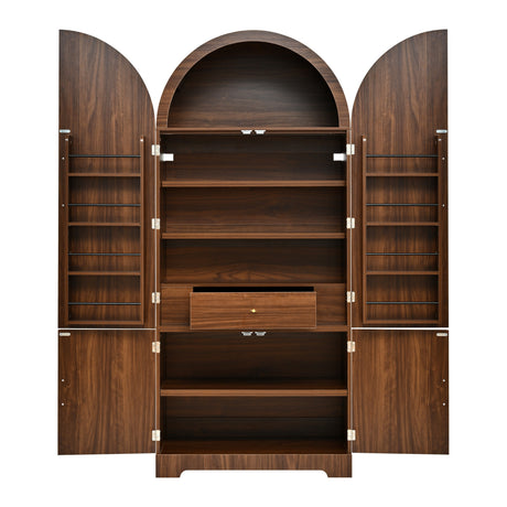 8-Door Kitchen Pantry Cabinet | OROA