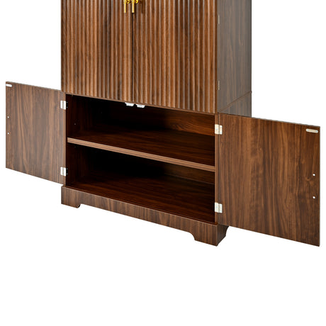8-Door Kitchen Pantry Cabinet | OROA