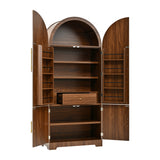 8-Door Kitchen Pantry Cabinet | OROA