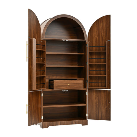 8-Door Kitchen Pantry Cabinet | OROA