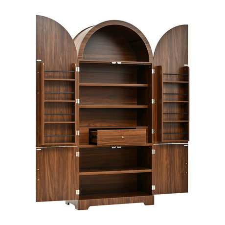 8-Door Kitchen Pantry Cabinet | OROA