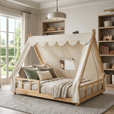 Modern European furniture - Full Size House Bed - www.oroa.com