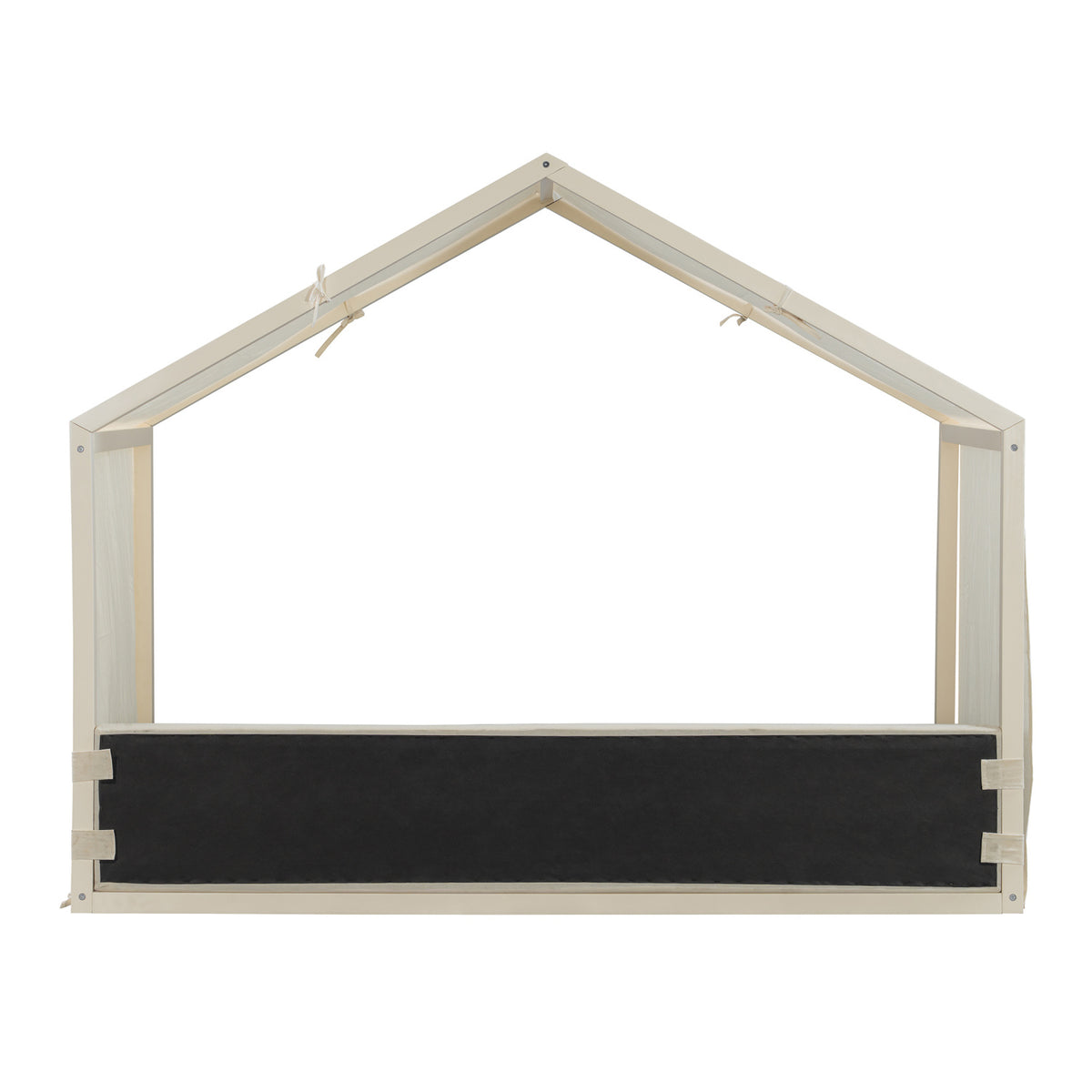 Breathable Linen Canopy Twin Bed | OROA Kids