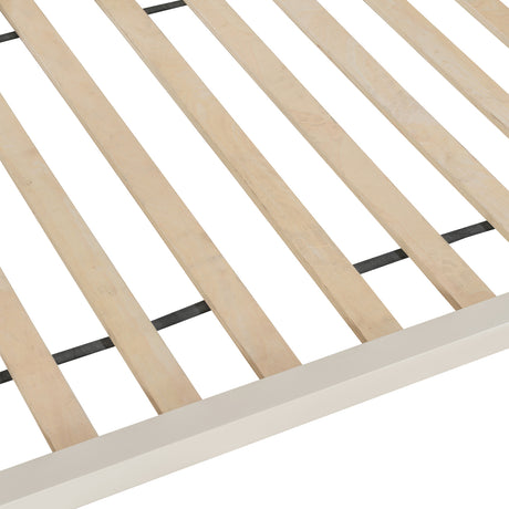Breathable Linen Canopy Twin Bed - OROA Kids - view 10