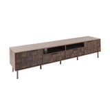 Modern European furniture - Dark Brown Media Unit - www.oroa.com