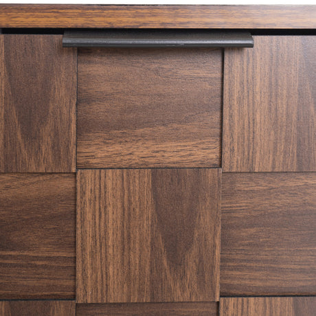 Modern European furniture - Dark Brown Media Unit - www.oroa.com