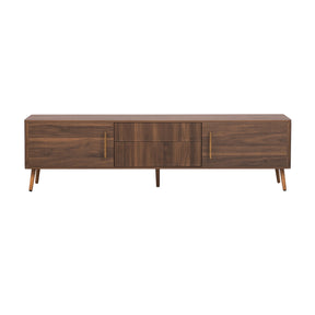Modern European furniture - Mid Century TV Stand with 2 Drawers - www.oroa.com