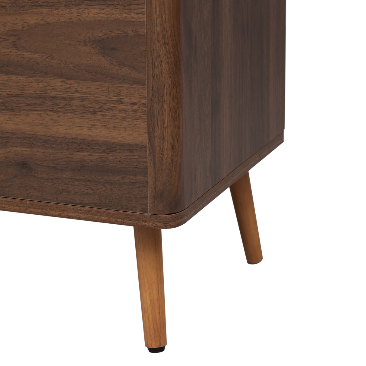 Mid Century TV Stand with 2 Drawers | OROA