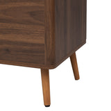 Mid Century TV Stand with 2 Drawers | OROA