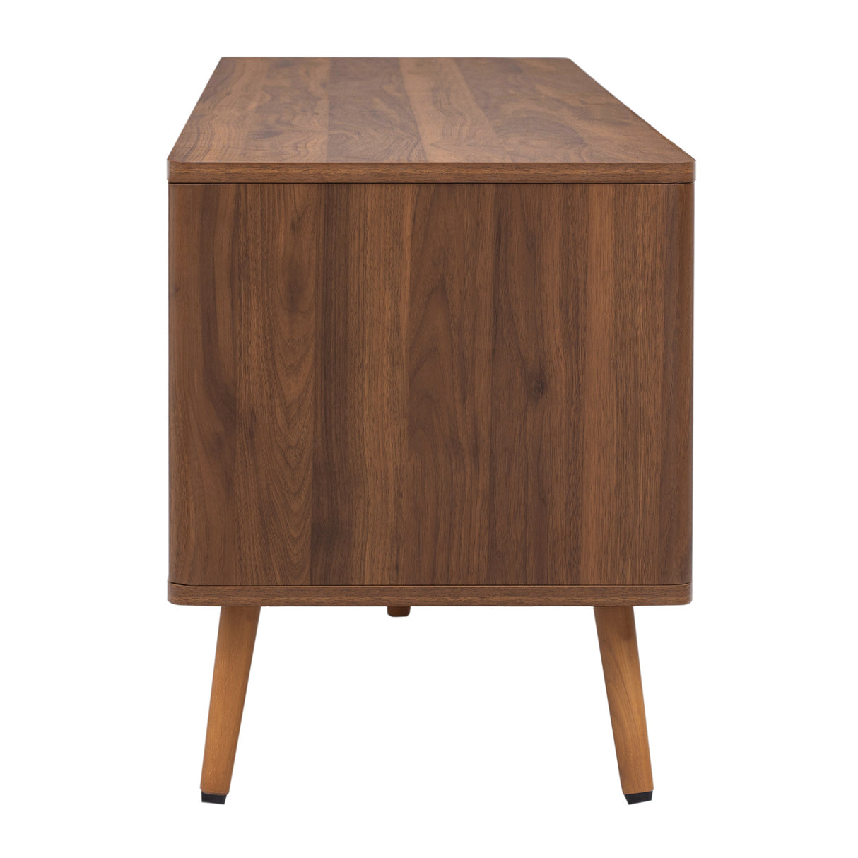 Mid Century TV Stand with 2 Drawers | OROA