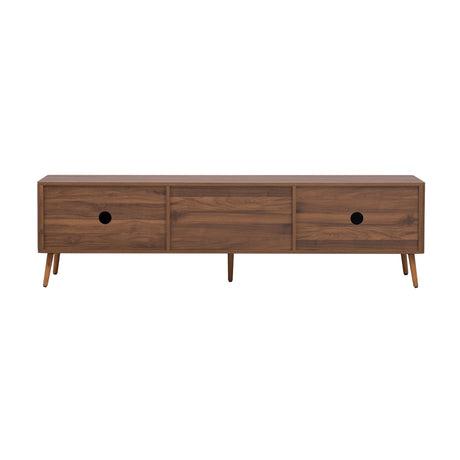 Mid Century TV Stand with 2 Drawers | OROA