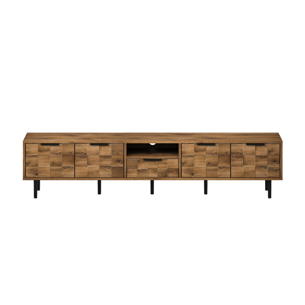 Natural Wood TV Stand | OROA
