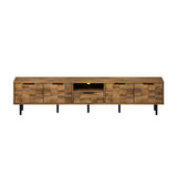 Natural Wood TV Stand | OROA