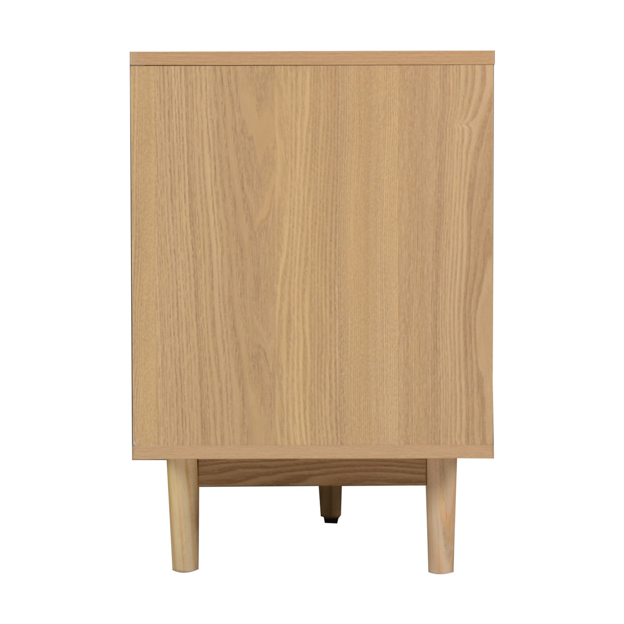 Modern Wood Media TV Console | OROA