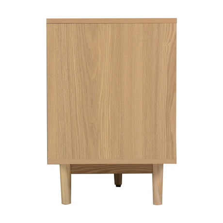 Modern Wood Media TV Console | OROA