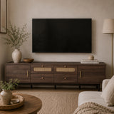 76" TV Stand with Drawers | OROA