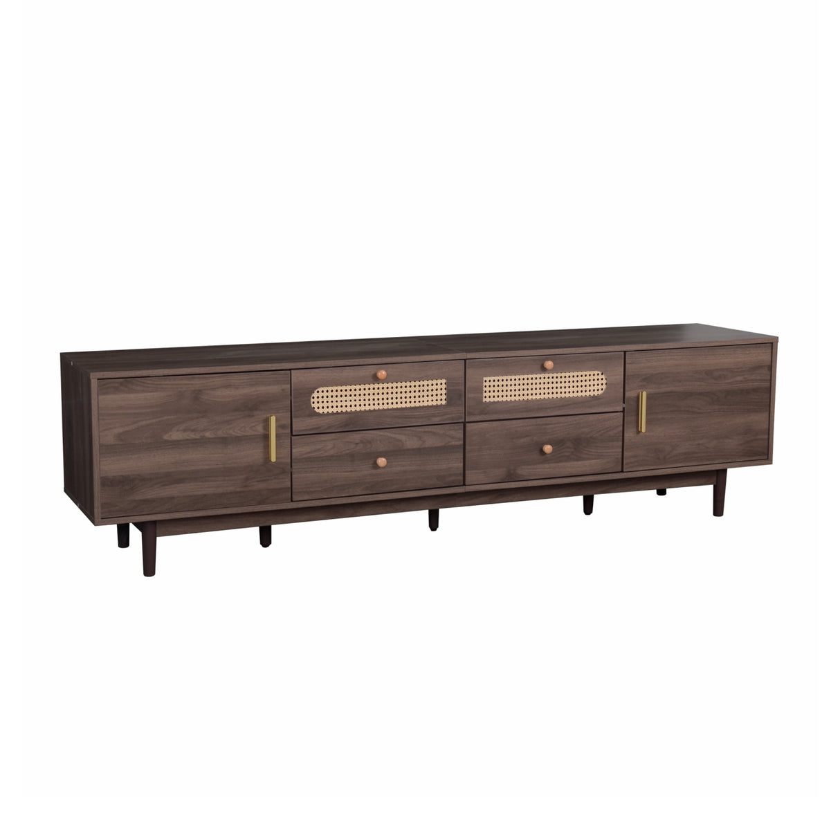 76" TV Stand with Drawers | OROA