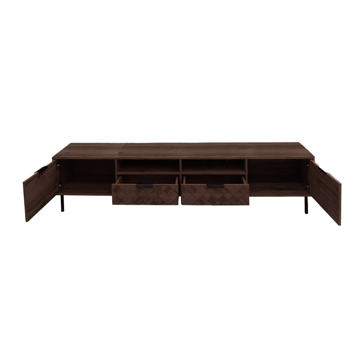 Iron Legs Modern TV Stand | OROA