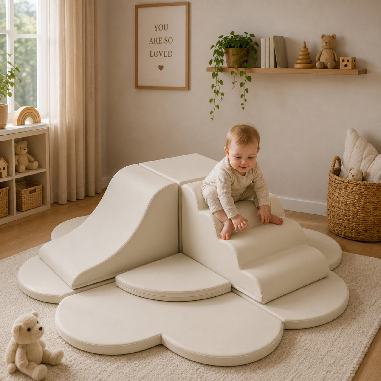 Crawling Soft Foam Blocks Play Set | OROA Kids