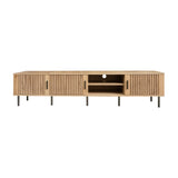 78" Natural Modern TV Stand | OROA