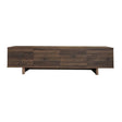 Modern European furniture - 78" Solid Wood Modern Media Unit - www.oroa.com