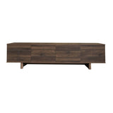 Modern European furniture - 78" Solid Wood Modern Media Unit - www.oroa.com