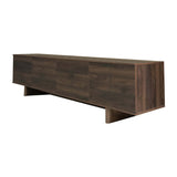 Modern European furniture - 78" Solid Wood Modern Media Unit - www.oroa.com