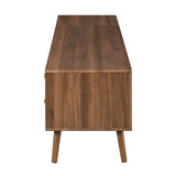 Modern Rattan Doors TV Stand | OROA
