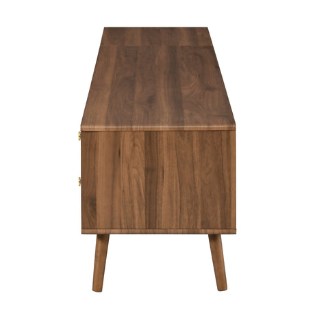 Modern Rattan Doors TV Stand | OROA