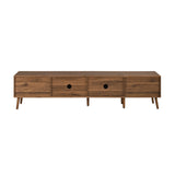 Modern Rattan Doors TV Stand | OROA