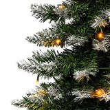 Modern European furniture - 3‑Pack Pre‑Lit Snow Christmas Tree Set - www.oroa.com