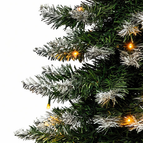 Modern European furniture - 3‑Pack Pre‑Lit Snow Christmas Tree Set - www.oroa.com