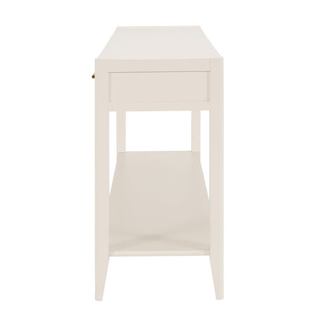 Beige Wooden Console Table | OROA