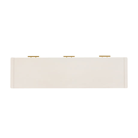 Beige Wooden Console Table | OROA