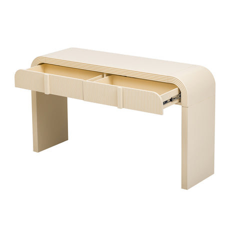 Modern Rounded Silhouette Console Table | OROA