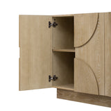 4-Door Storage Sideboard Cabinet L | OROA