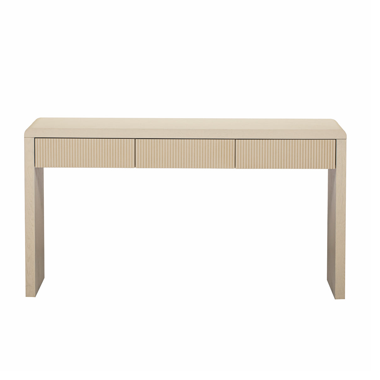 Apricot Rustic Wood Console Table | OROA