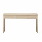 Apricot Rustic Wood Console Table | OROA