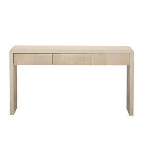 Modern European furniture - Apricot Rustic Wood Console Table - www.oroa.com