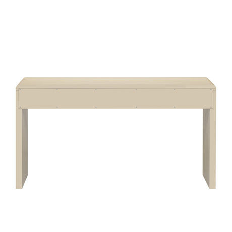 Apricot Rustic Wood Console Table | OROA
