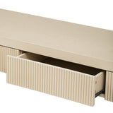 Apricot Rustic Wood Console Table | OROA