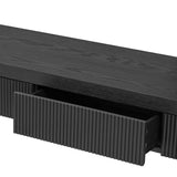 Solid Wood Veneer Console Table | OROA