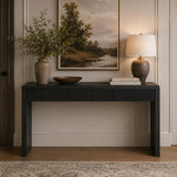 Solid Wood Veneer Console Table | OROA