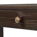 Espresso 3-Drawer Console Table | OROA