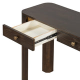 Espresso 3-Drawer Console Table | OROA